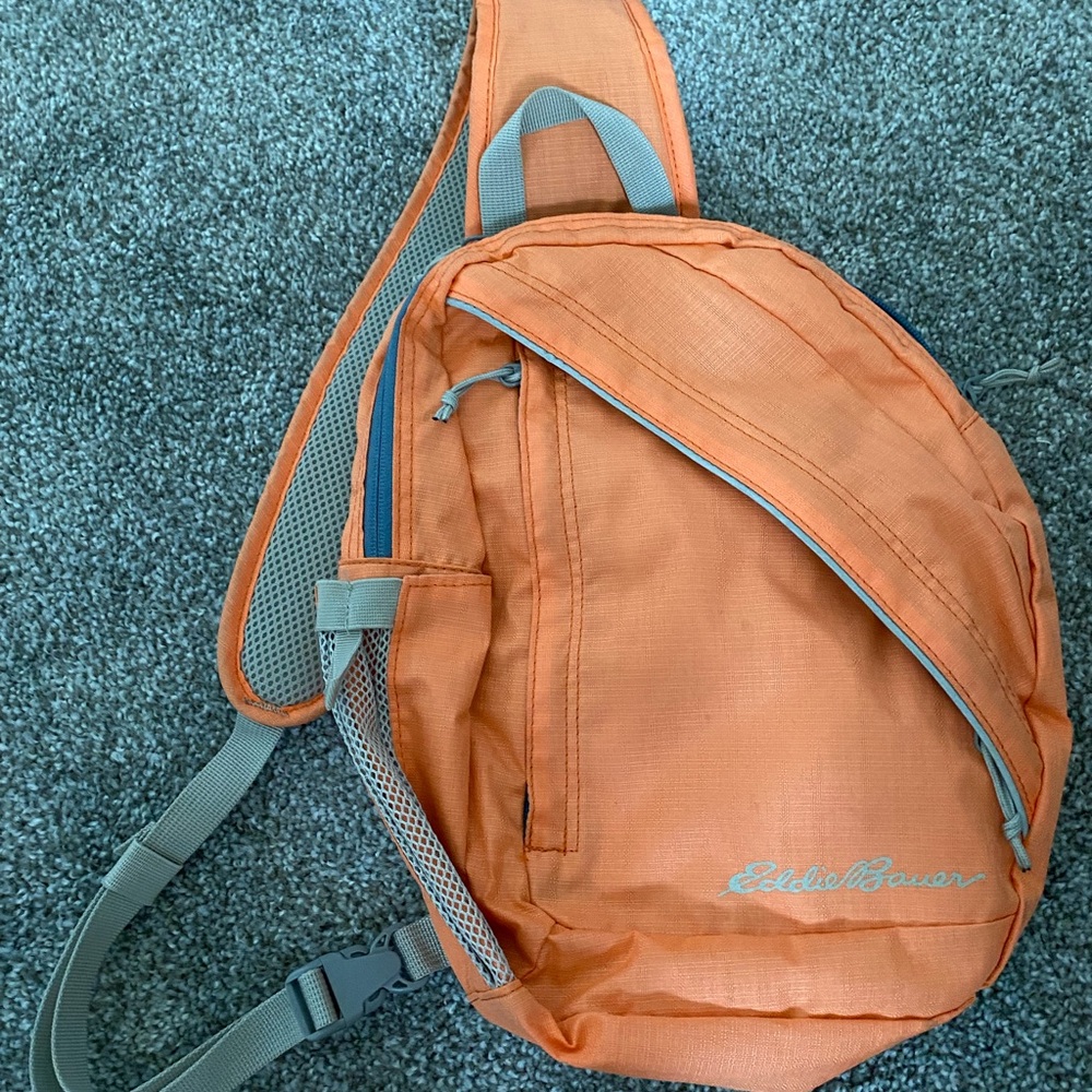 Eddie Bauer Hiking Crossbody Sling Backpack